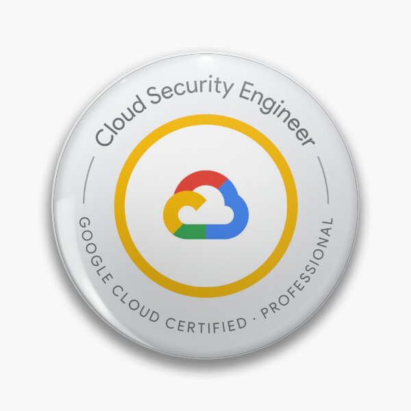 Item preview, Cloud Security Engineer certification by Google Cloud designed and sold by stickerartisan.