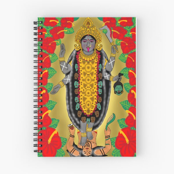 Item preview, Mahakali Goddess Art Design – Hindu Mythology Divine Power Illustration designed and sold by Harshit_Digital_Arts.