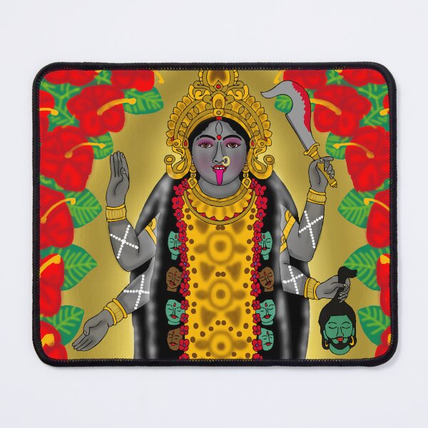 Item preview, Mahakali Goddess Art Design – Hindu Mythology Divine Power Illustration designed and sold by Harshit_Digital_Arts.
