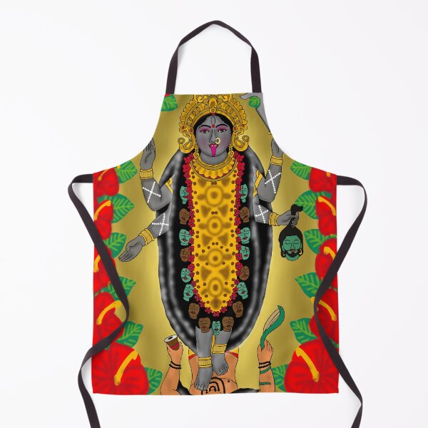 Item preview, Mahakali Goddess Art Design – Hindu Mythology Divine Power Illustration designed and sold by Harshit_Digital_Arts.