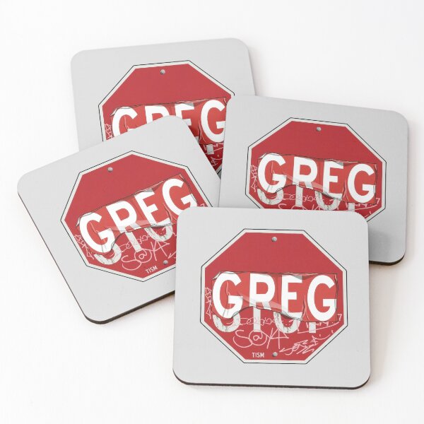 Item preview, Greg the Stop Sign designed and sold by MyInnerWest.