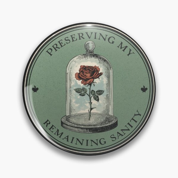 Item preview, Preserving My Remaining Sanity Rose | Dark Academia designed and sold by VENOHA.