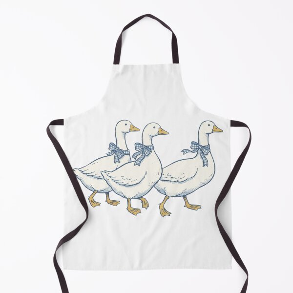 Item preview, Three Blue Retro Geese designed and sold by Lbeck1869.