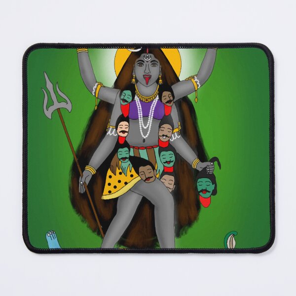 Item preview, Goddess Kali Sacred Illustration – Mystical Hindu Shakti Artwork designed and sold by Harshit_Digital_Arts.