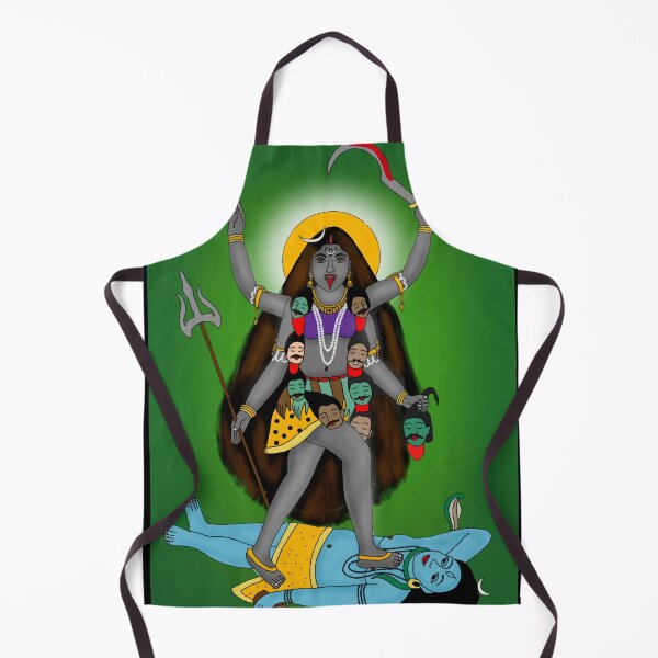 Item preview, Goddess Kali Sacred Illustration – Mystical Hindu Shakti Artwork designed and sold by Harshit_Digital_Arts.