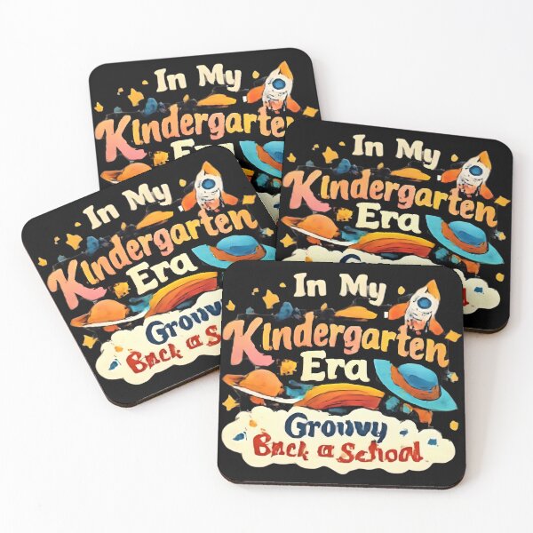 Item preview, In My Kindergarten Era Groovy Back To School Retro Kids Design designed and sold by DrukNaStyl.