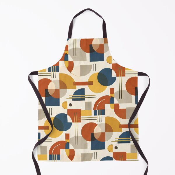 Item preview, Bauhaus Abstract Geometric Pattern – Mid Century Modern Retro Design designed and sold by Lumora Realm.
