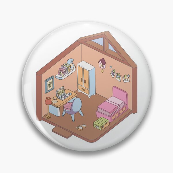 Item preview, dollhouse room pastel designed and sold by retrocreations|.