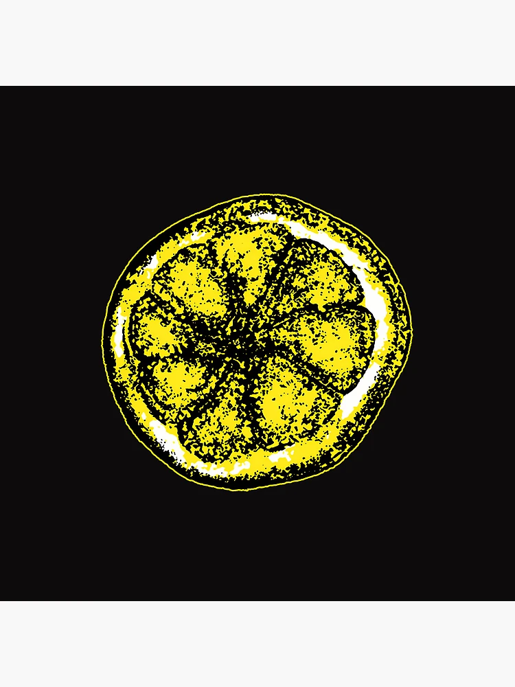 Thumbnail 4 of 4, Clock, Stone Roses Merch The Stone Roses Lemon Ringer designed and sold by Briggs56.