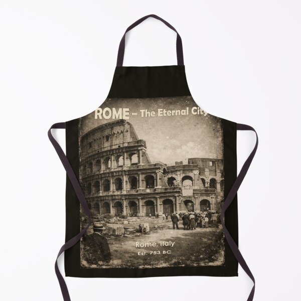 Item preview, Rome Italy Vintage Travel Poster – Colosseum Eternal City Ancient Rome Retro Art designed and sold by Globalcitytees.