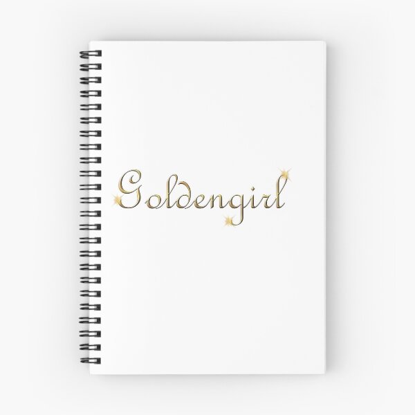 Item preview, Golden Girl Text Font with Stars designed and sold by artsygenarian.