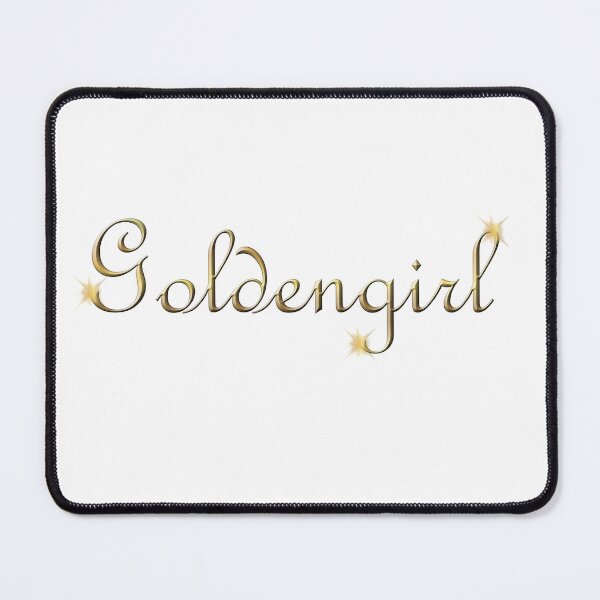 Item preview, Golden Girl Text Font with Stars designed and sold by artsygenarian.
