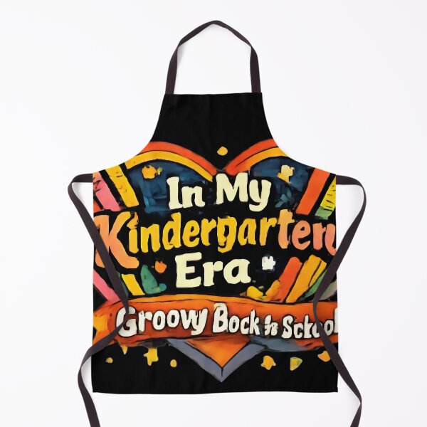 Item preview, In My Kindergarten Era Groovy Back To School Retro Kids Design designed and sold by DrukNaStyl.