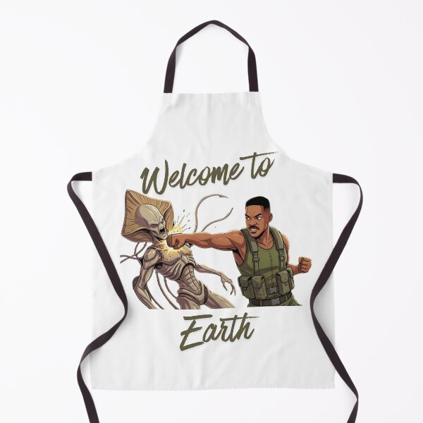 Item preview, Welcome to earth: Epic Alien Punch Action Hero independence day designed and sold by mcdis25.