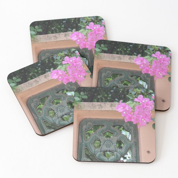 Item preview, Bougainvillea and Tile designed and sold by Micki Selvitella.