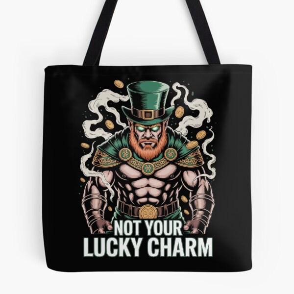Item preview, Not Your Lucky Charm – Jacked Red Beard Top Hat Leprechaun Celtic Cape St. Patrick's Day designed and sold by DarylWelsh2024.
