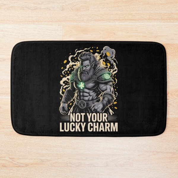 Item preview, Not Your Lucky Charm Badass Celtic Warrior St. Patrick's Day Graphic Tee designed and sold by DarylWelsh2024.