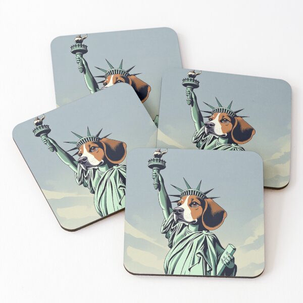 Item preview, Statue of Liberty Beagle designed and sold by The King's general goods.