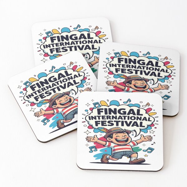 Item preview, Fingal International Festival Cute Cartoon T-Shirt | Fun Music Festival Graphic | Ireland Festival Sticker Design designed and sold by Sushikidsntoddlers.