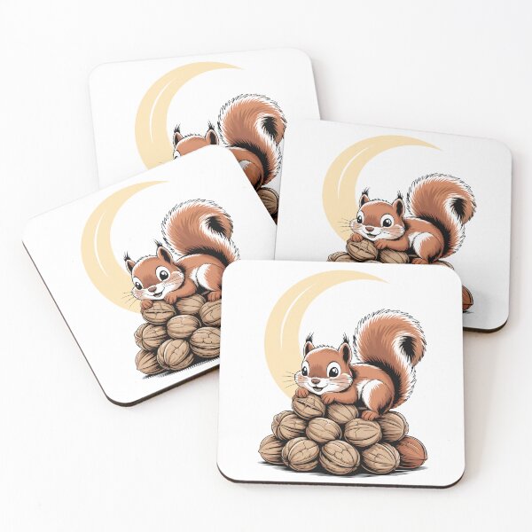 Item preview, Squirrel Takes a Nap on Nuts designed and sold by Museum Of Non-Existing Art.