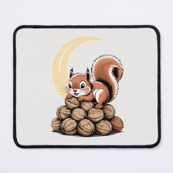 Item preview, Squirrel Takes a Nap on Nuts designed and sold by Museum Of Non-Existing Art.