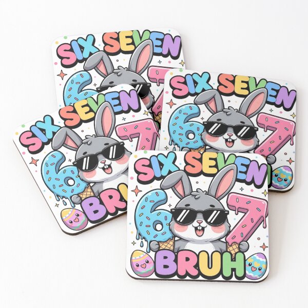 Item preview, Funny Easter Bunny 67 Meme – Cool Rabbit BRUH designed and sold by PixelVibe782.