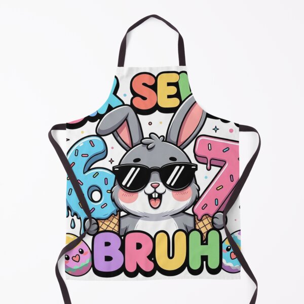 Item preview, Funny Easter Bunny 67 Meme – Cool Rabbit BRUH designed and sold by PixelVibe782.