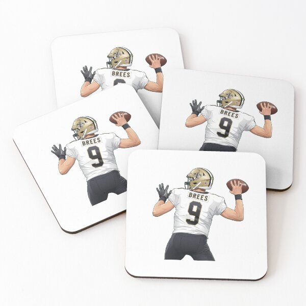 Item preview, Drew Brees #9 Throwing Back designed and sold by EndZoneEmporium.
