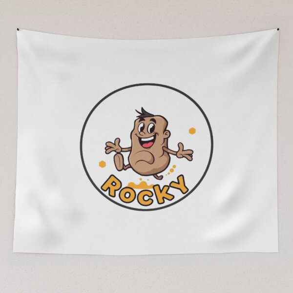 Item preview, BFDI Rocky Funny Rock Cartoon Character Animation Fan designed and sold by MystiColo.