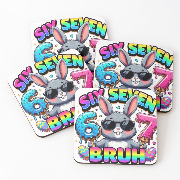 Item preview, Funny Easter Bunny 67 BRUH Meme Design designed and sold by PixelVibe782.