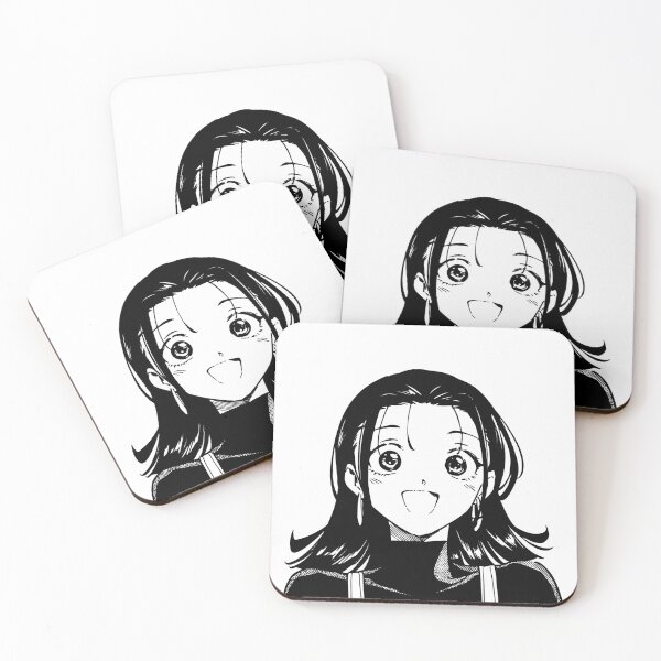 Item preview, Dark Cursed Spirit Girl Black Ink Manga Art designed and sold by InkStation24.
