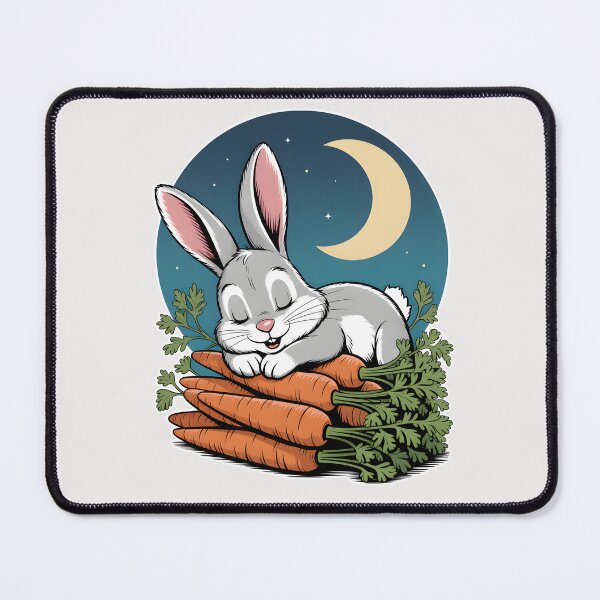 Item preview, Rabbit Takes a Nap on Carrots designed and sold by Museum Of Non-Existing Art.