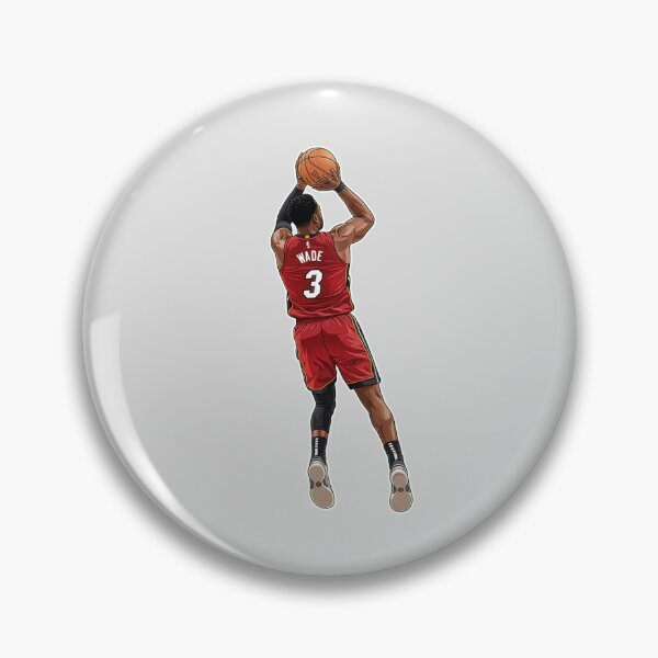 Item preview, Dwyane Wade #3 Fadeaway Shot designed and sold by EndZoneEmporium.