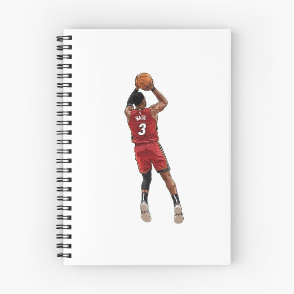 Item preview, Dwyane Wade #3 Fadeaway Shot designed and sold by EndZoneEmporium.