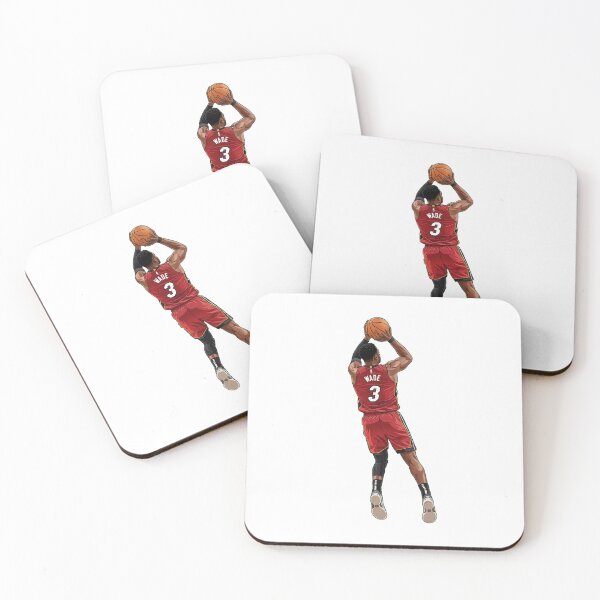 Item preview, Dwyane Wade #3 Fadeaway Shot designed and sold by EndZoneEmporium.