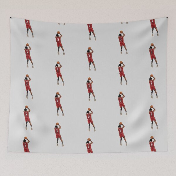 Item preview, Dwyane Wade #3 Fadeaway Shot designed and sold by EndZoneEmporium.