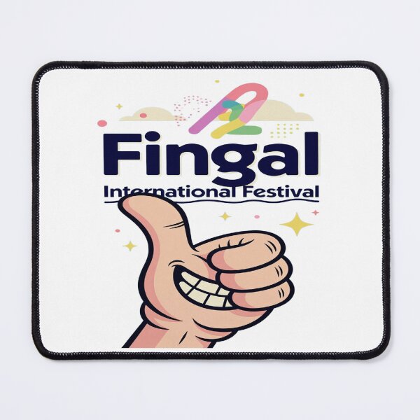Item preview, Fingal International Festival Thumbs Up Cartoon T-Shirt | Fun Festival Graphic Sticker | Ireland Festival Merch designed and sold by Sushikidsntoddlers.