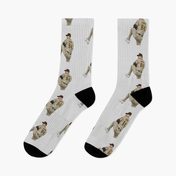 Item preview, Dylan Cease #84 Pitching Leg Kick designed and sold by EndZoneEmporium.