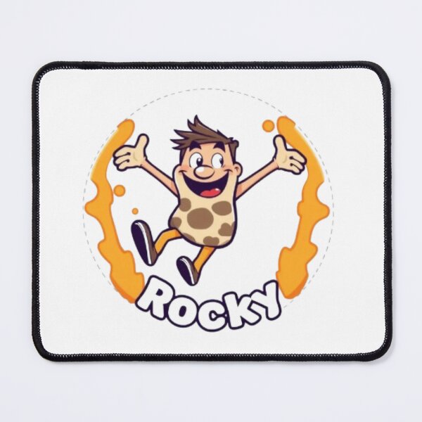 Item preview, BFDI Rocky Silly Stone Cartoon Mascot Cute Character designed and sold by MystiColo.