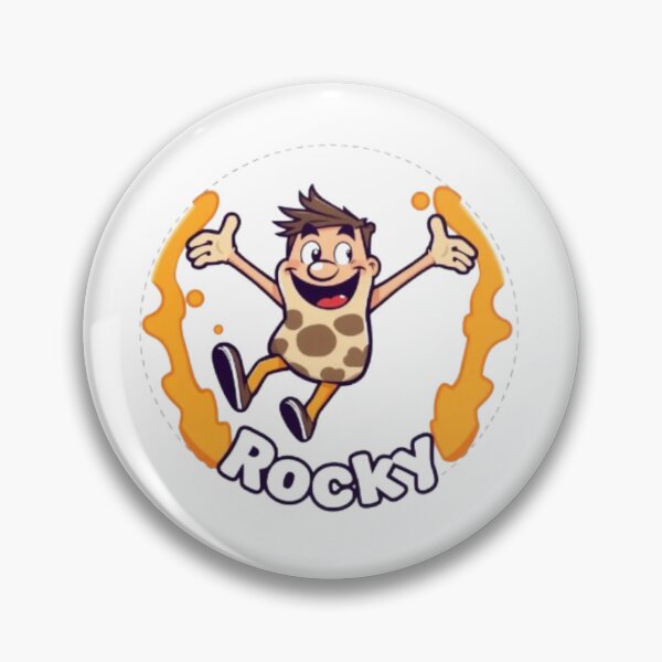 Item preview, BFDI Rocky Silly Stone Cartoon Mascot Cute Character designed and sold by MystiColo.