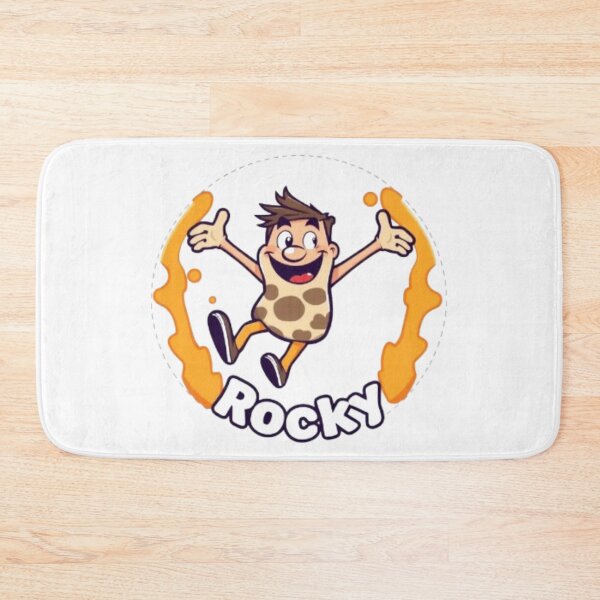 Item preview, BFDI Rocky Silly Stone Cartoon Mascot Cute Character designed and sold by MystiColo.