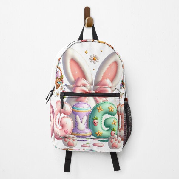 Item preview, Cute Kawaii Easter Name GIGI Bunny Letters designed and sold by PixelVibe782.