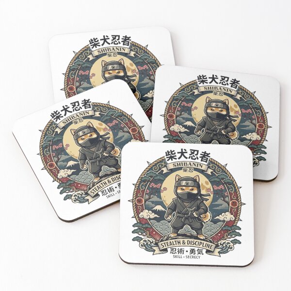 Item preview, Shiba Inu Ninja – Shadow Warrior Emblem designed and sold by ShibaSmileClub.