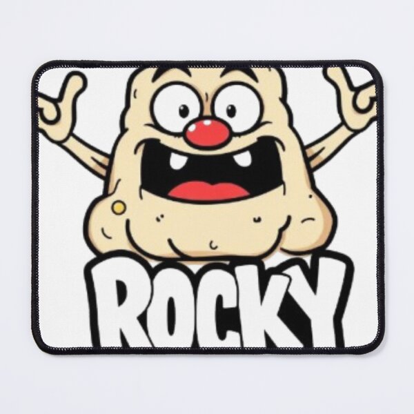 Item preview, BFDI Rocky Smiling Rock Character Funny Cartoon Graphic designed and sold by MystiColo.