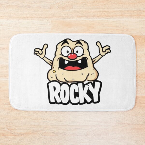 Item preview, BFDI Rocky Smiling Rock Character Funny Cartoon Graphic designed and sold by MystiColo.