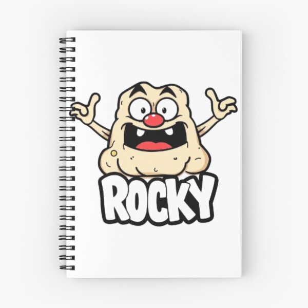 Item preview, BFDI Rocky Smiling Rock Character Funny Cartoon Graphic designed and sold by MystiColo.