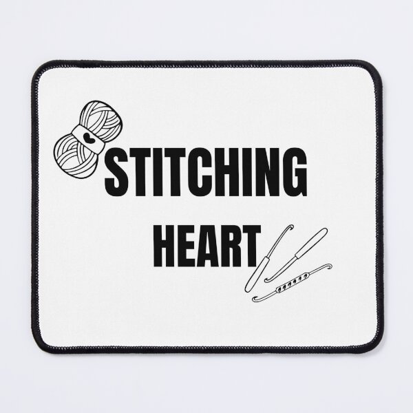 Item preview, Stitching HEART| Crochet & Knitting Support Design | Crafting for a Cause | Handmade Community designed and sold by HEARTempowers.