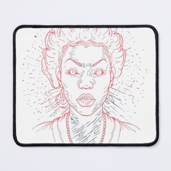 Item preview, Crimson Rebel: Neon Noir Portrait designed and sold by Vikkokansana.