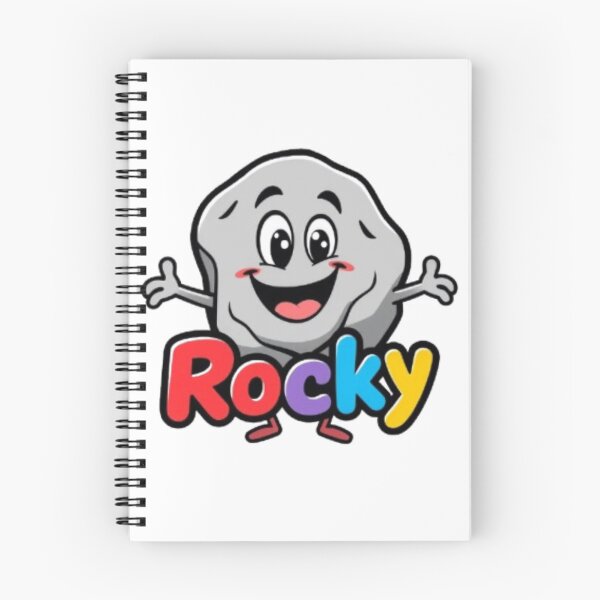 Item preview, BFDI Rocky Cute Stone Cartoon Character Animation Style designed and sold by MystiColo.