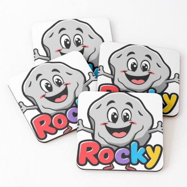 Item preview, BFDI Rocky Cute Stone Cartoon Character Animation Style designed and sold by MystiColo.